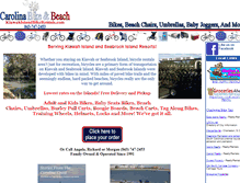 Tablet Screenshot of kiawahislandbikerentals.com